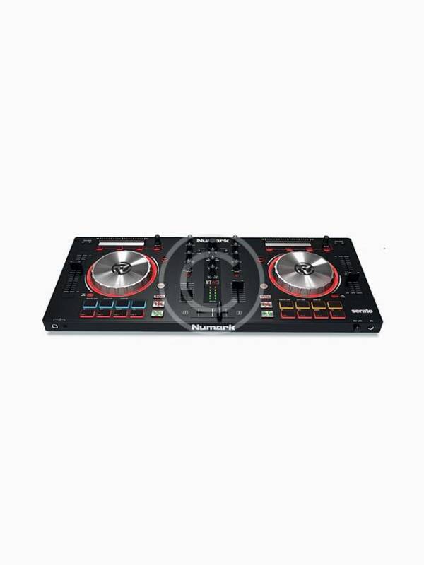 USB DJ Controller with Trigger Pads